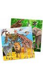 Servetten safari kinderfeestje 20 stuks