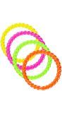 Set met 4 neon ringen