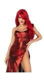 Sexy Jessica Rabbit duivels kostuum rood