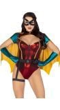 Sexy Robin superhero kostuum vrouwen