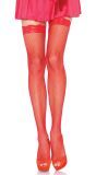 Sexy visnet kousen rood
