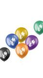 Shimmer space en stars ballonnen 6 stuks