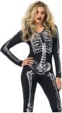 Skelet halloween catsuit