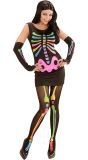 Skelet halloween dames