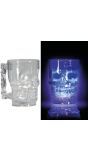 Skelet mok met licht 700 ml halloween