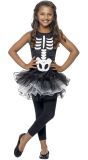 Skelet tutu outfit zwart