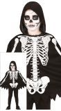 Skeleten poncho halloween kind