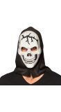 Skull schedelmasker met kap