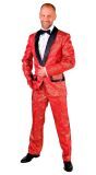 Smoking carnaval rood mannen
