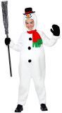 Sneeuwpop pak wit jongens