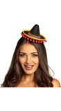 Sombrero minihoedje tiara