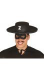 Spaanse Zorro hoed met logo