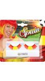 Spanje wimpers