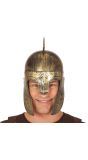 Spartaanse gouden helm