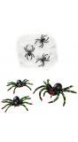 Spinnenweb met spinnetjes decoratie halloween