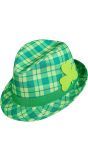 St. Patrick's Day tartan hoed