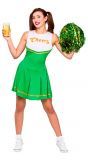 St. Patricksday cheerleader