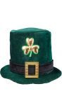 St. Patricksday hoge hoed groen