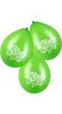 St. Patricksday thema ballonnen groen