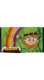 St. Patricksday thema vlag leprechaun