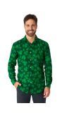 St. Patricksday groene blouse heren