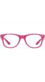 Standaard neon roze bril