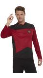 Star Trek kostuum rood zwart