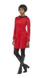 Star Trek Original Series Operations Uniform Dames Rood