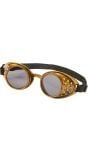 Steampunk bril bronzen