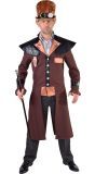 Steampunk kostuum mannen brons