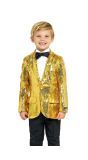 Suitmeister Boys' Colbert Pailletten Goud