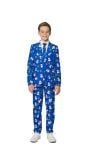 Suitmeister Christmas Blue Snowman pak jongens