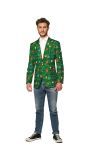 Suitmeister Christmas Green Tree Light Up blazer