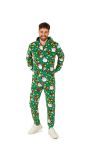 Suitmeister Men's Onesie Santa Elves Groen