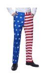 Suitmeister Men's Pantalon Usa Stars & Stripes