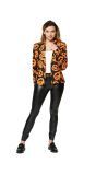 Suitmeister Pumpkin Faces blazer dames