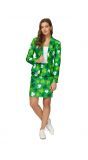 Suitmeister St Patrick's Day Clovers vrouwen pak