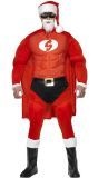 Superman kerstman kostuum