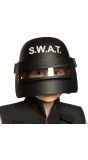 SWAT helm met gezichtbescherming kind