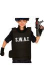 SWAT vest jongens zwart