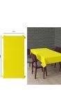 Tafelkleed neon geel 137 x 274 cm
