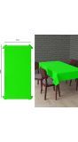 Tafelkleed neon groen 137 x 274 cm