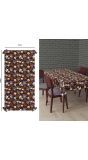 Tafelkleed vrolijke halloween monsters 137 x 274 cm