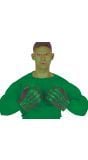 The Hulk handschoenen groen