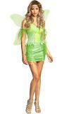 Tinkerbell sexy jurkje groen vrouw
