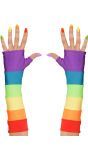 Toploze Gay Pride handschoenen