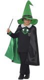 Tovenaars outfit jongens zwart groen