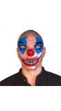 Transparant horror clownsmasker