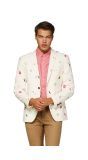 Tropical - Zomer Icons - Off White Blazer Heren Opposuits