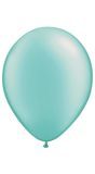 Turquoise ballonnen basic 10 stuks